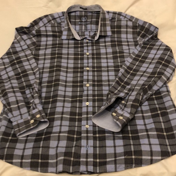 BUGATCHI UOMO Long Sleeve Classic Fit XL - Picture 4 of 8